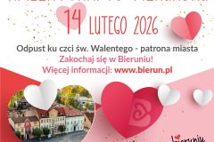 Zapraszamy na WALENTYNKI PO BIERUŃSKU!